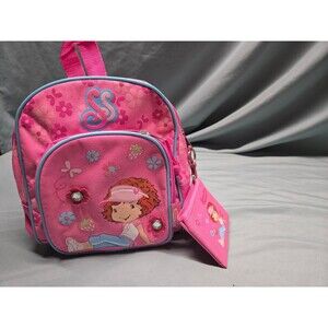 2006 Strawberry Shortcake Kids Backpack with matching Wallet